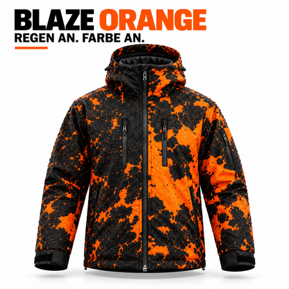 Unisex Regenjacke, die im Regen die Farbe wechselt